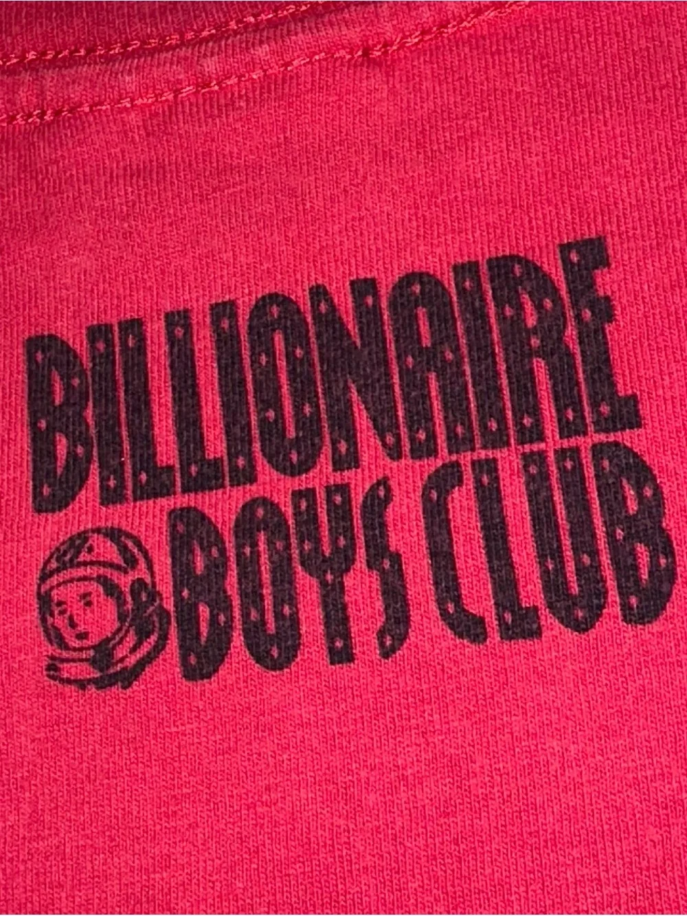 Billionaire Boys Club BBC Astro Helmet Graphic T-Shirt Red Black